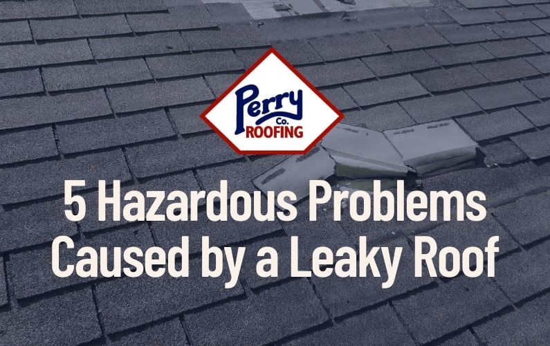 5 Hazardous Problems Caused by a Leaky Roof
