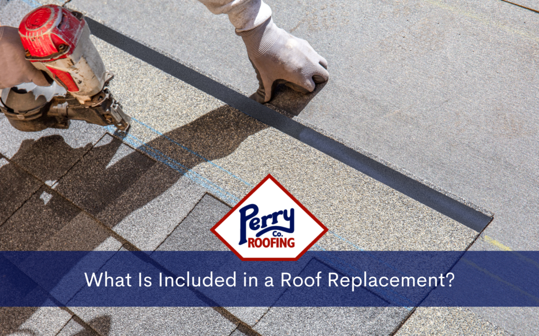 Roof Replacement and what is included, residential roof replacement contractor