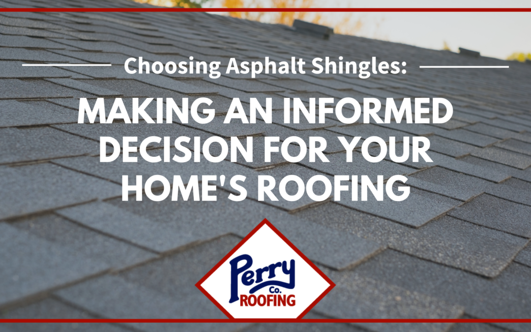 roof with asphalt shingles