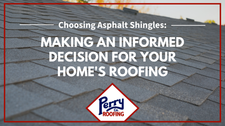 roof with asphalt shingles