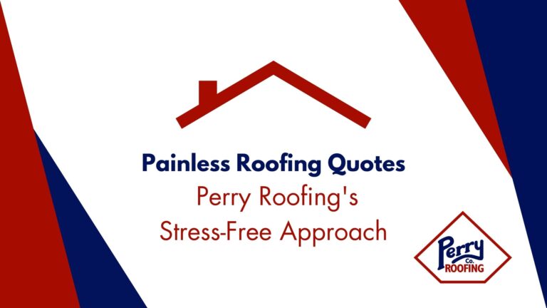 requesting a free estimate from Perry Roofing Company